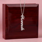 Custom Name Necklace in Gold or Silver