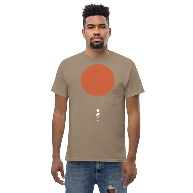 Adult Tee - Sun and Planets