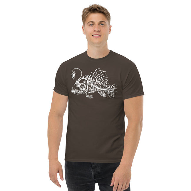 Mad Fish Skeleton - Adult Tee