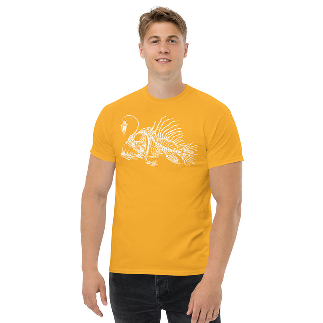 Mad Fish Skeleton - Adult Tee