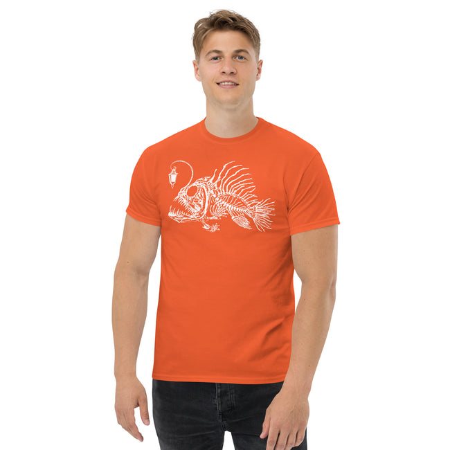 Mad Fish Skeleton - Adult Tee