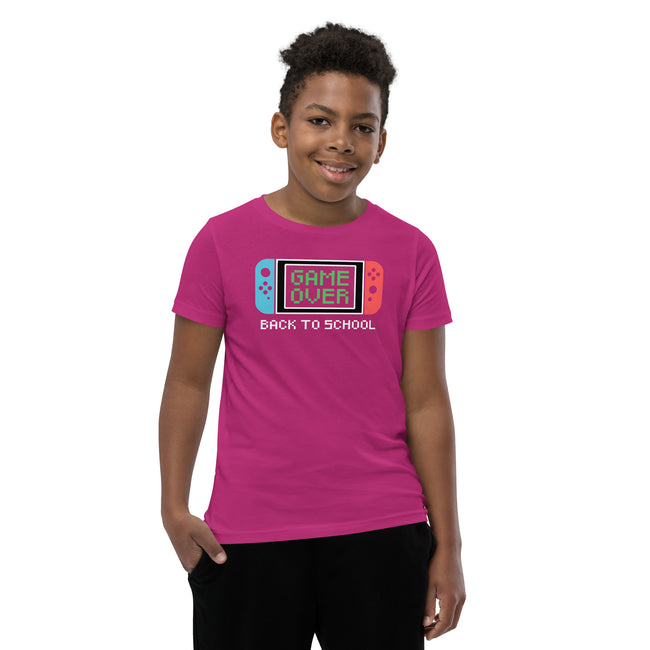 Game Over Back 2 School - Youth Tee
