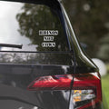 Rhinos Not Cows - Sticker Black