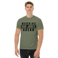 Warning Dad Jokes Ahead - Adult Tee